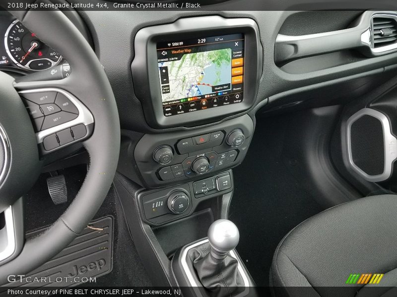 Granite Crystal Metallic / Black 2018 Jeep Renegade Latitude 4x4