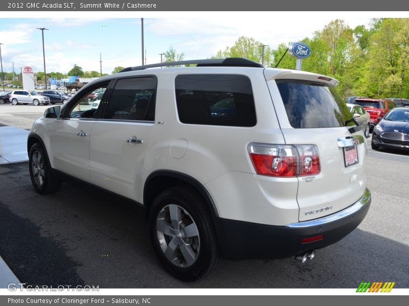 Summit White / Cashmere 2012 GMC Acadia SLT