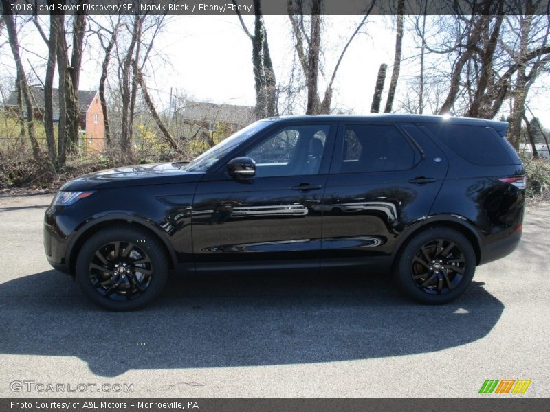 Narvik Black / Ebony/Ebony 2018 Land Rover Discovery SE