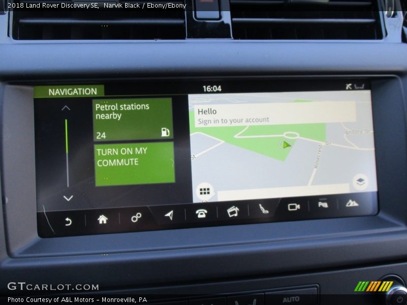 Narvik Black / Ebony/Ebony 2018 Land Rover Discovery SE