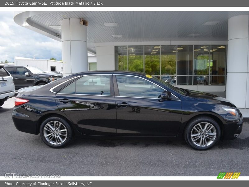 Attitude Black Metallic / Black 2015 Toyota Camry SE