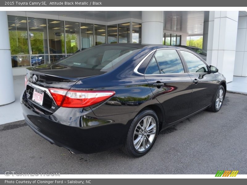 Attitude Black Metallic / Black 2015 Toyota Camry SE