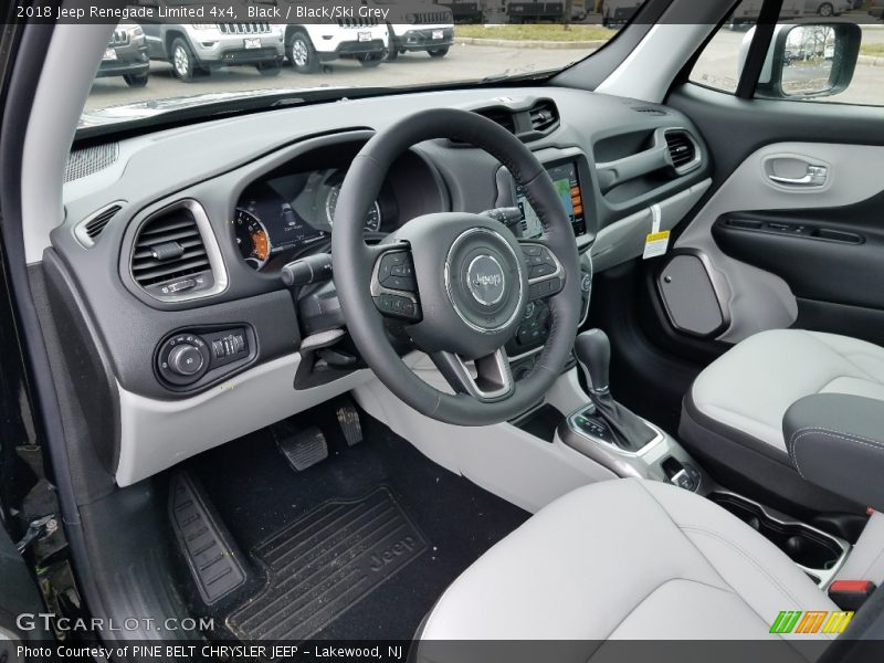  2018 Renegade Limited 4x4 Black/Ski Grey Interior