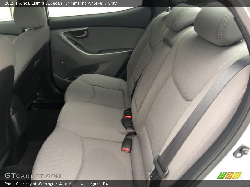 Shimmering Air Silver / Gray 2015 Hyundai Elantra SE Sedan