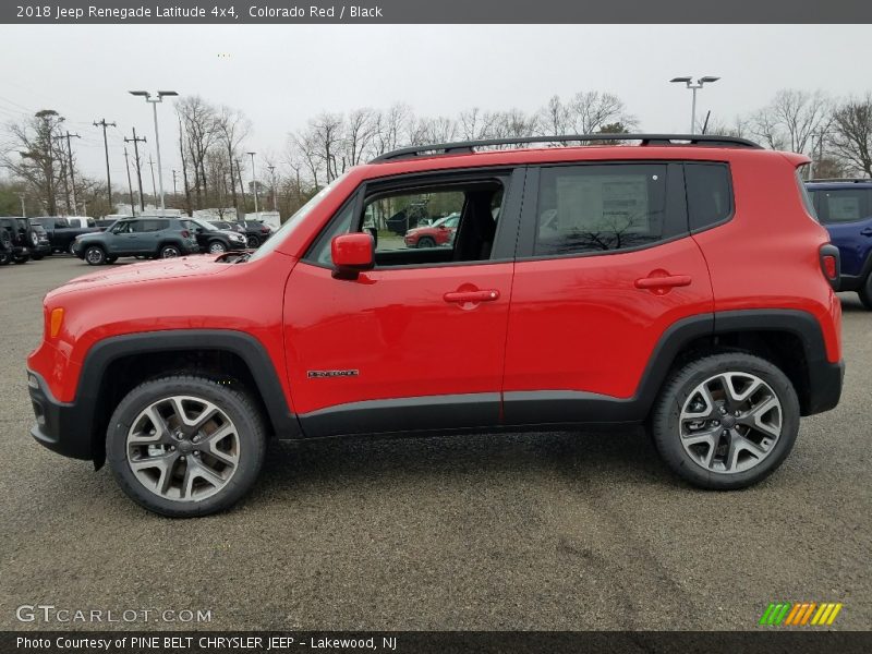 Colorado Red / Black 2018 Jeep Renegade Latitude 4x4