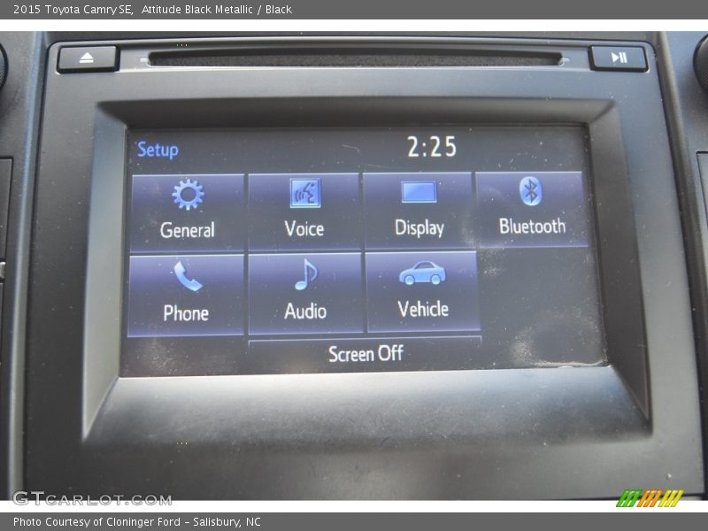 Attitude Black Metallic / Black 2015 Toyota Camry SE