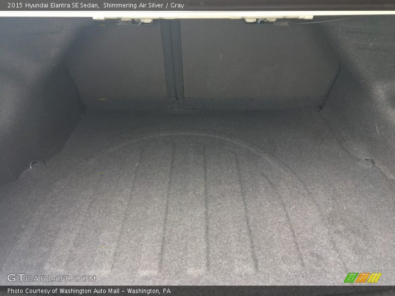 Shimmering Air Silver / Gray 2015 Hyundai Elantra SE Sedan