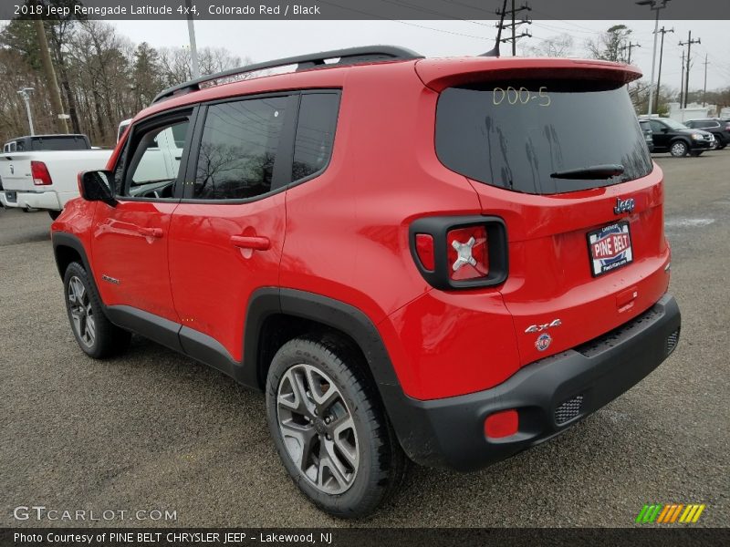 Colorado Red / Black 2018 Jeep Renegade Latitude 4x4