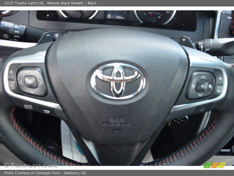 Attitude Black Metallic / Black 2015 Toyota Camry SE