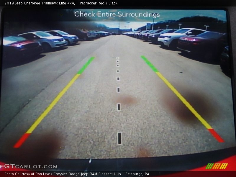 Firecracker Red / Black 2019 Jeep Cherokee Trailhawk Elite 4x4
