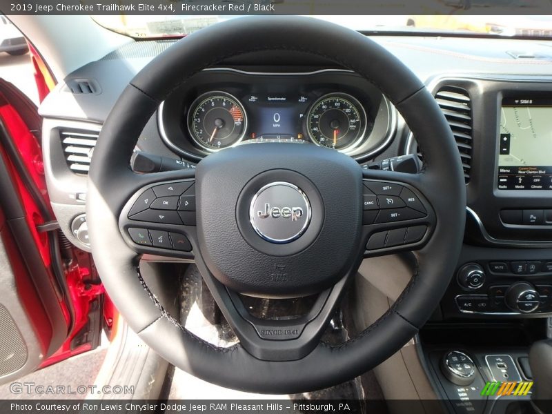  2019 Cherokee Trailhawk Elite 4x4 Steering Wheel
