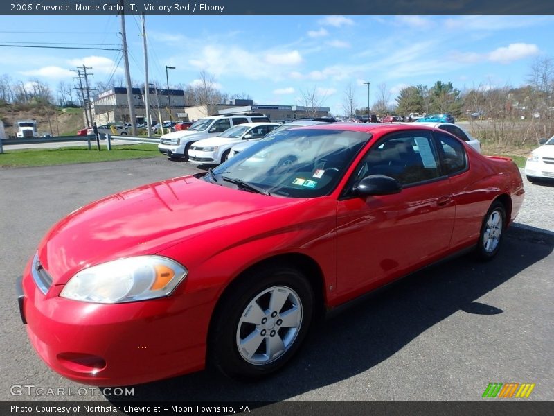 Victory Red / Ebony 2006 Chevrolet Monte Carlo LT