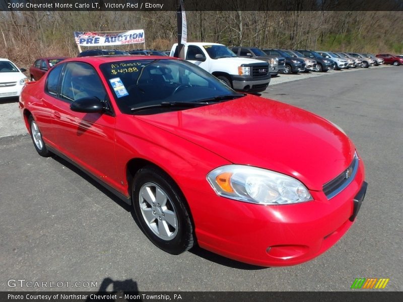 Victory Red / Ebony 2006 Chevrolet Monte Carlo LT