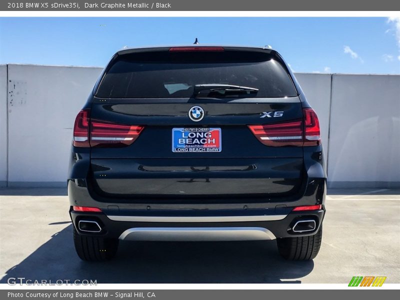 Dark Graphite Metallic / Black 2018 BMW X5 sDrive35i