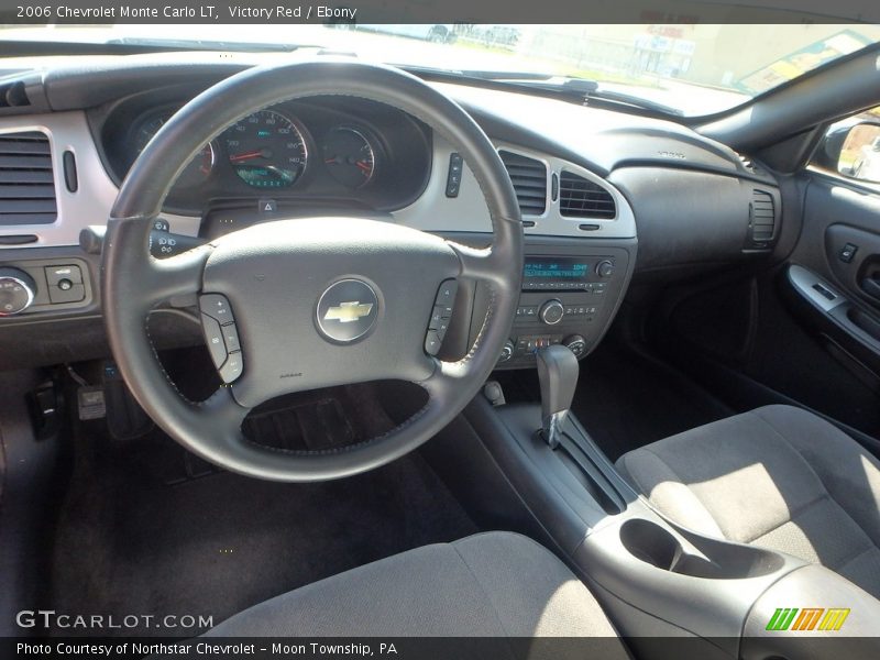 Victory Red / Ebony 2006 Chevrolet Monte Carlo LT