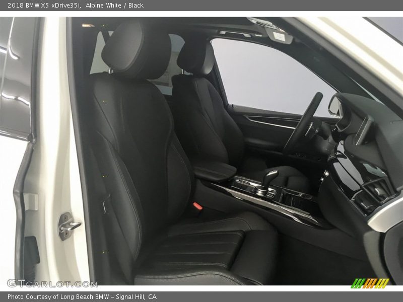 Alpine White / Black 2018 BMW X5 xDrive35i