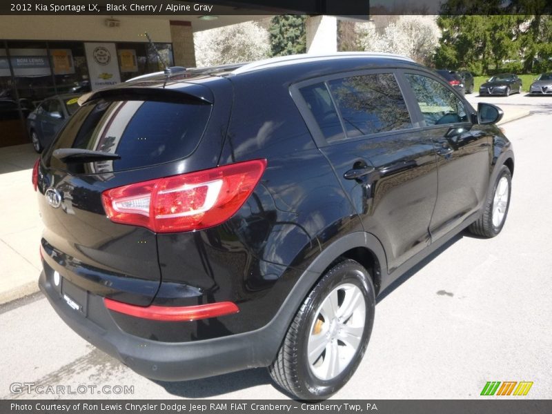 Black Cherry / Alpine Gray 2012 Kia Sportage LX