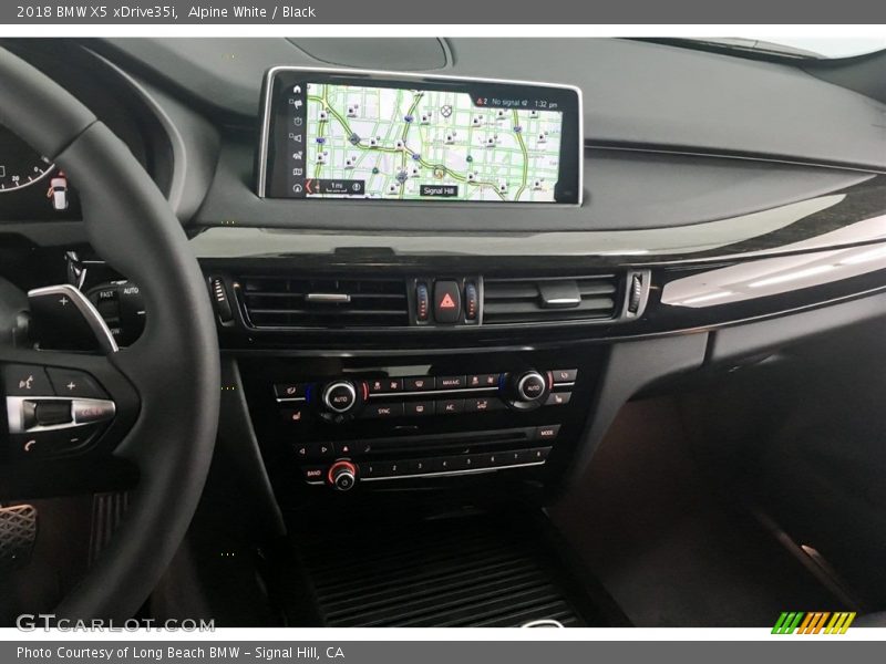 Alpine White / Black 2018 BMW X5 xDrive35i