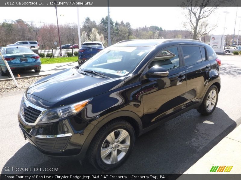 Black Cherry / Alpine Gray 2012 Kia Sportage LX