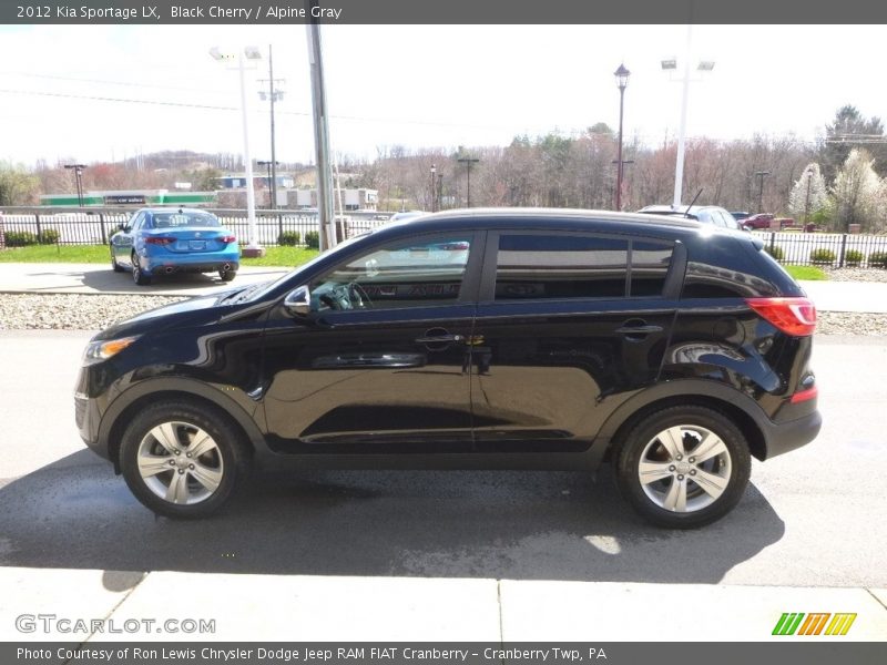 Black Cherry / Alpine Gray 2012 Kia Sportage LX