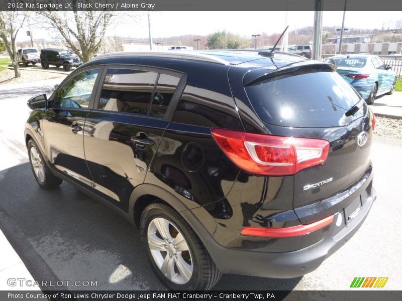 Black Cherry / Alpine Gray 2012 Kia Sportage LX