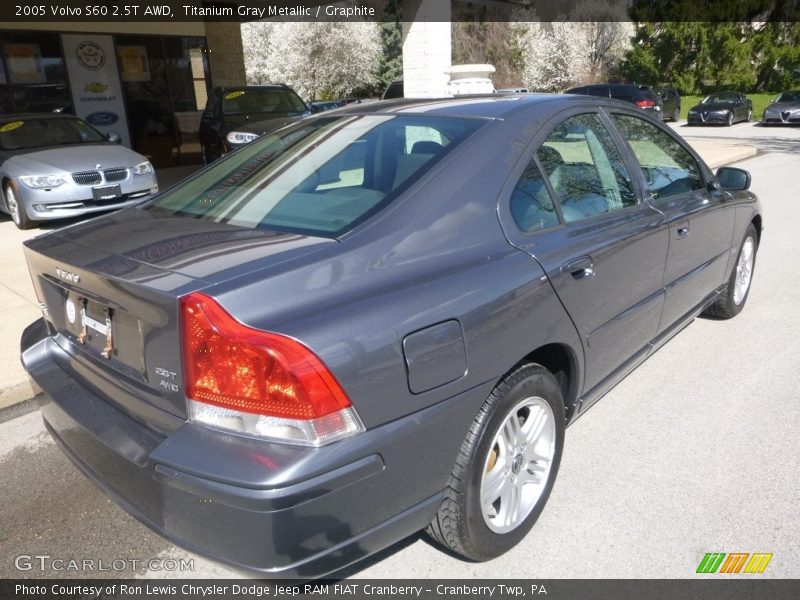 Titanium Gray Metallic / Graphite 2005 Volvo S60 2.5T AWD