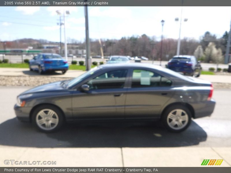 Titanium Gray Metallic / Graphite 2005 Volvo S60 2.5T AWD
