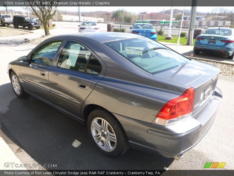 Titanium Gray Metallic / Graphite 2005 Volvo S60 2.5T AWD