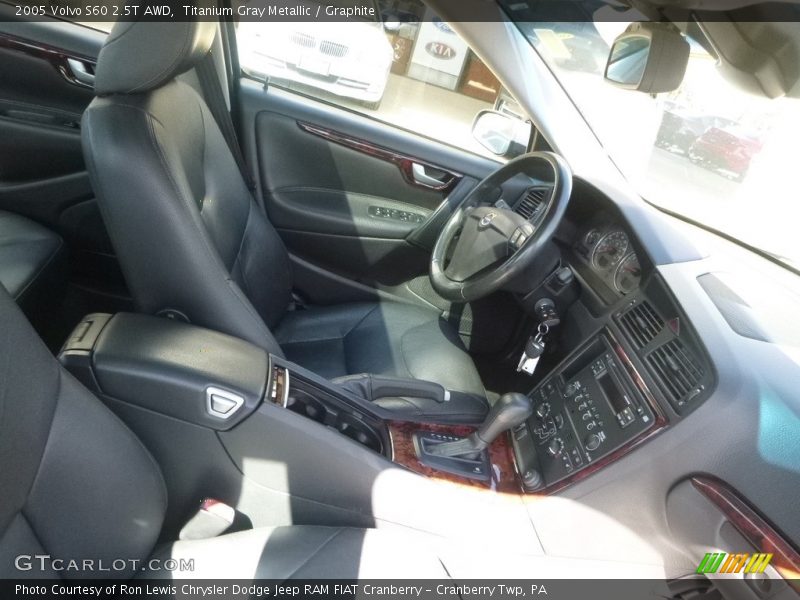 Titanium Gray Metallic / Graphite 2005 Volvo S60 2.5T AWD