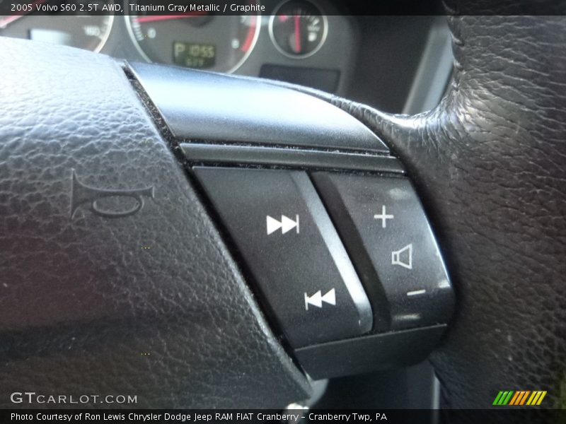Titanium Gray Metallic / Graphite 2005 Volvo S60 2.5T AWD