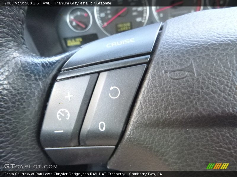 Titanium Gray Metallic / Graphite 2005 Volvo S60 2.5T AWD