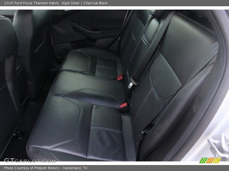 Ingot Silver / Charcoal Black 2016 Ford Focus Titanium Hatch