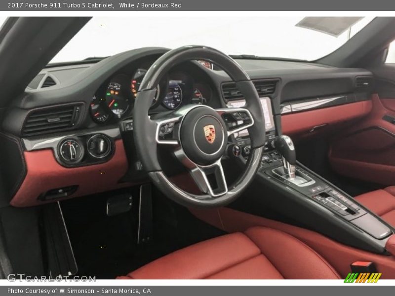 Dashboard of 2017 911 Turbo S Cabriolet