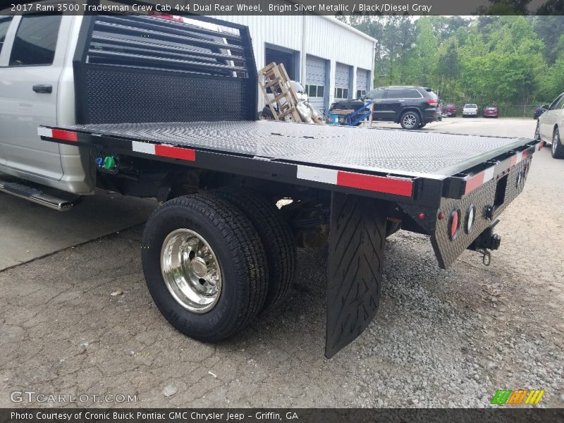 Bright Silver Metallic / Black/Diesel Gray 2017 Ram 3500 Tradesman Crew Cab 4x4 Dual Rear Wheel