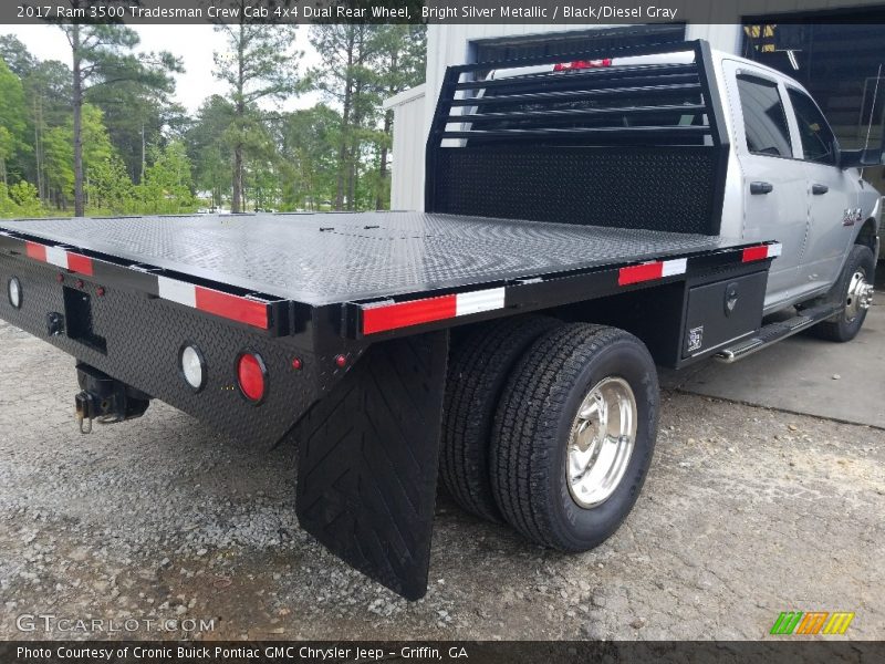 Bright Silver Metallic / Black/Diesel Gray 2017 Ram 3500 Tradesman Crew Cab 4x4 Dual Rear Wheel