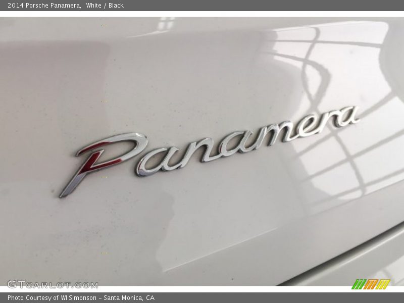 White / Black 2014 Porsche Panamera