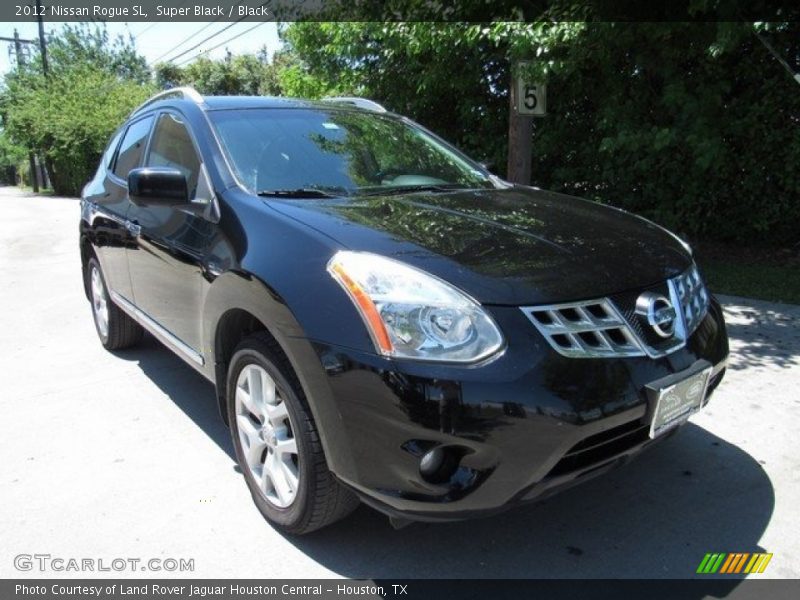 Super Black / Black 2012 Nissan Rogue SL
