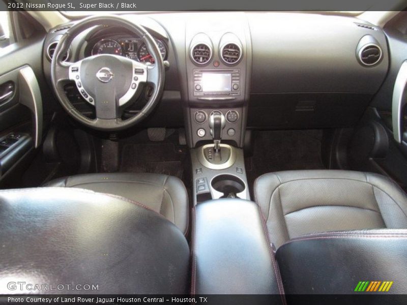 Super Black / Black 2012 Nissan Rogue SL