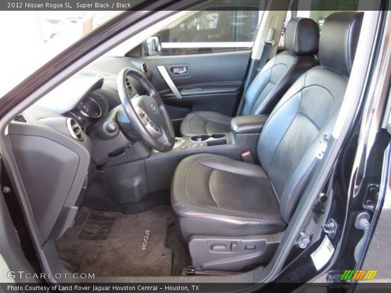 Super Black / Black 2012 Nissan Rogue SL