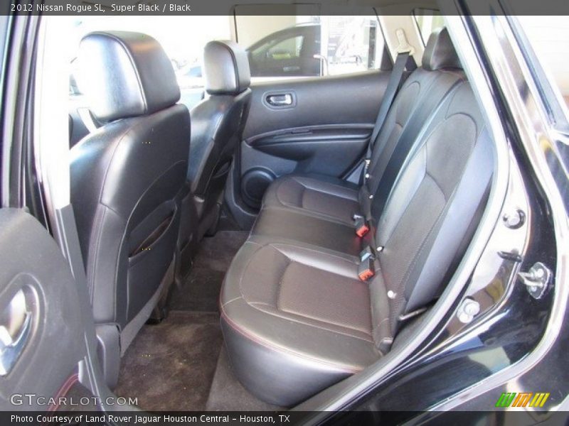 Super Black / Black 2012 Nissan Rogue SL