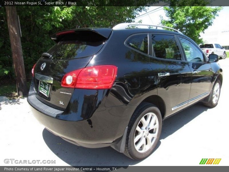 Super Black / Black 2012 Nissan Rogue SL