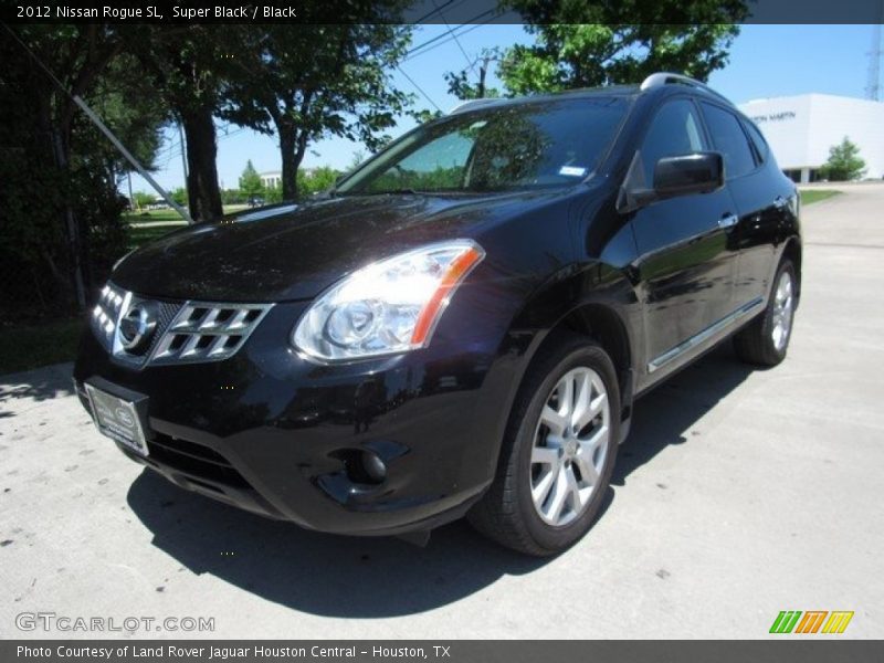 Super Black / Black 2012 Nissan Rogue SL