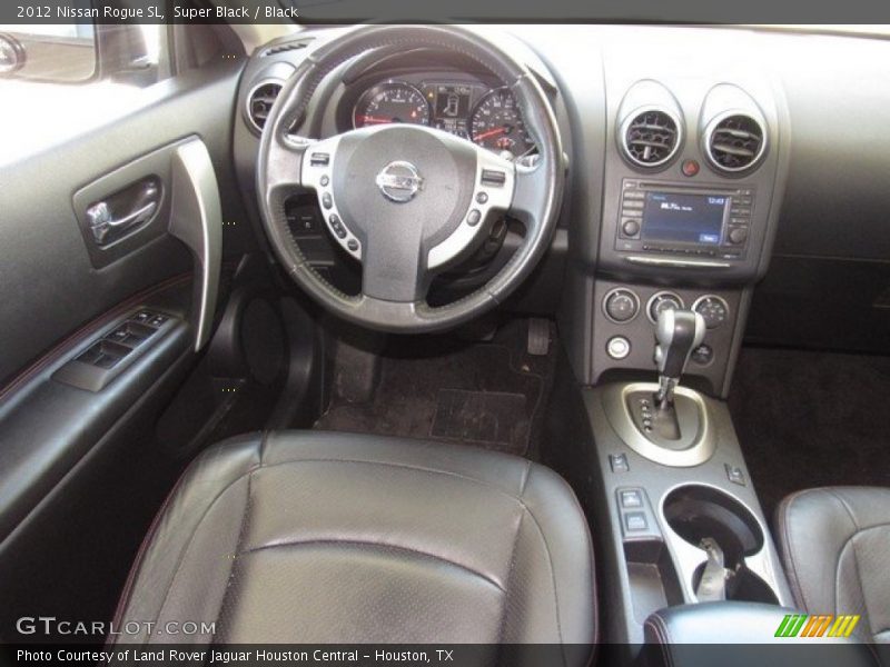 Super Black / Black 2012 Nissan Rogue SL