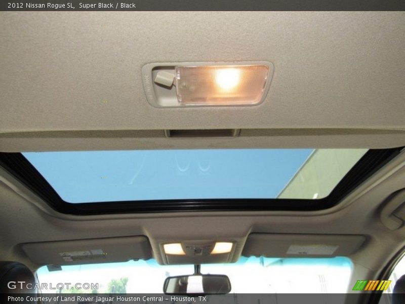 Super Black / Black 2012 Nissan Rogue SL