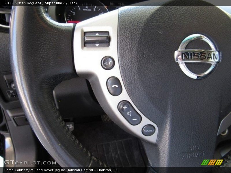 Super Black / Black 2012 Nissan Rogue SL