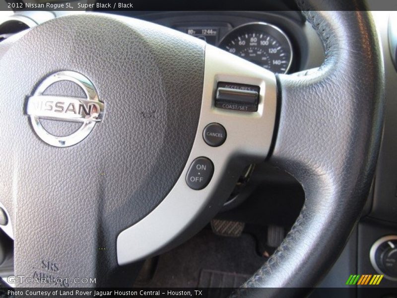 Super Black / Black 2012 Nissan Rogue SL