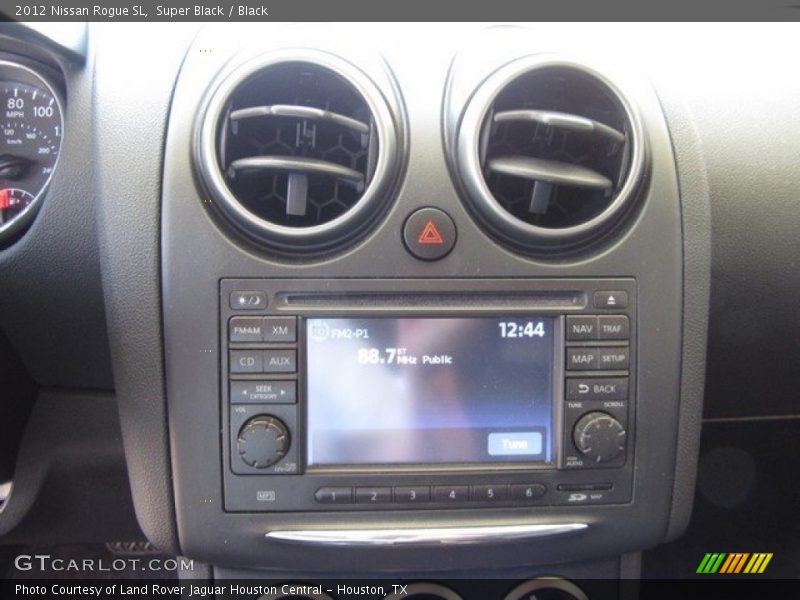 Super Black / Black 2012 Nissan Rogue SL