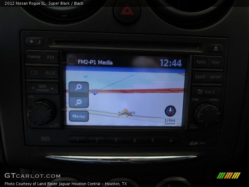 Super Black / Black 2012 Nissan Rogue SL