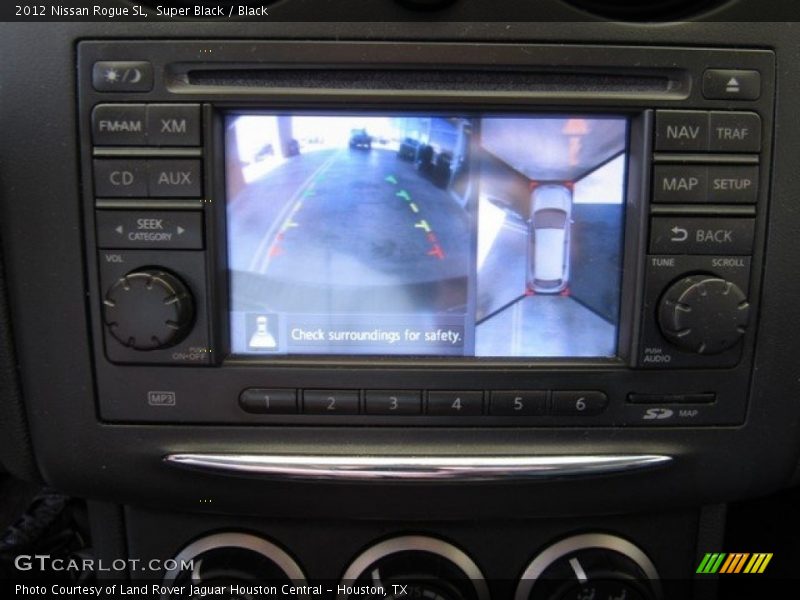 Super Black / Black 2012 Nissan Rogue SL