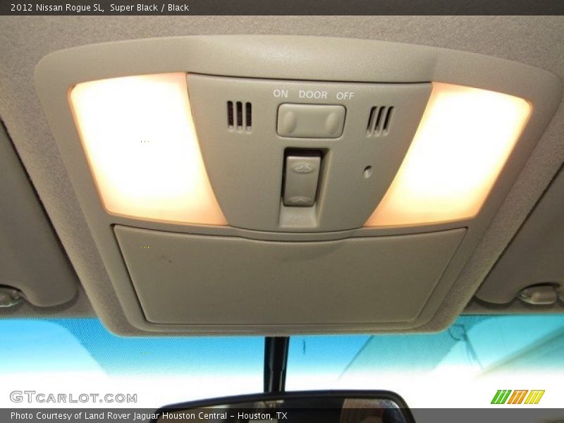 Super Black / Black 2012 Nissan Rogue SL